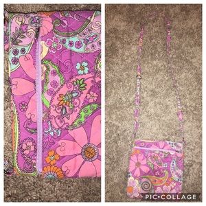 Three side-strap purses